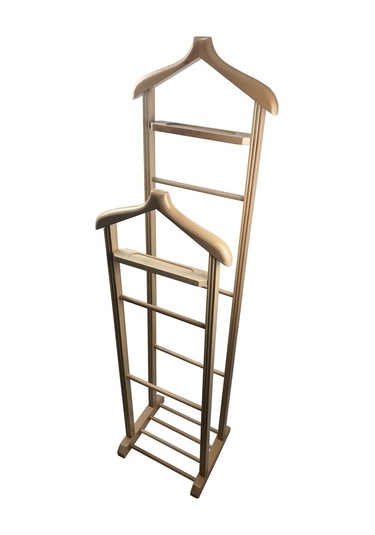 Melada Mobilya Gürgen 155 Cm Çift Tepeli Dilsiz Uşak Ham Cilalı Ceviz