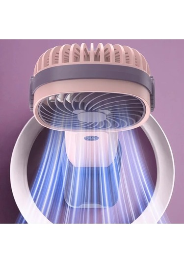 Ambition Mini Usb El Fanı Çok Fonksiyonlu Masaüstü Standı