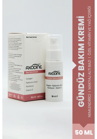 Axodine Canlandırıcı ve Nemlendirici Gündüz Bakım Kremi 50 ML
