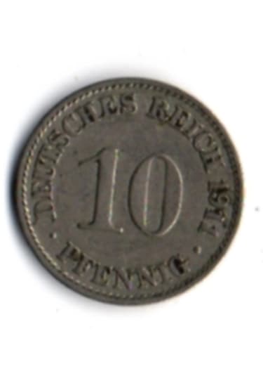 Alman İmparatorluğu 10 Pfennig 1911 Mp1677