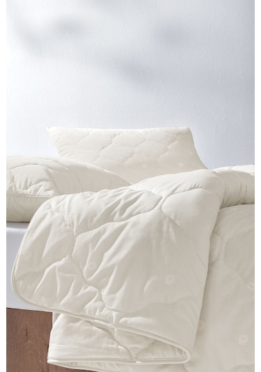 Yataş Vilnawashed Çift Kişilik Yün Yorgan Beyaz