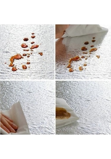 Alüminyum Folyo Yapışkanlı Mutfak Koruyucu Folyo 2 Metre
