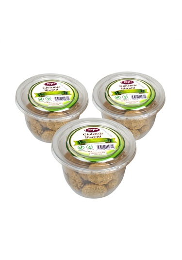 Glutensiz Biscotti Premium Tohum Çeşitli 80 Gr 3 Lü