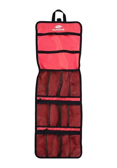Luckstone Tırmanma Quickdraw Asılı Saklama Çantası Tırmanma Dişlisi Kırmızı Kızıl Kırmızı
