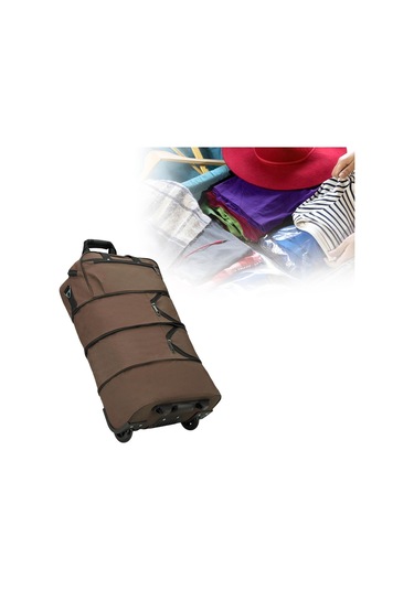 Suntek Duffel Çantası Dış Hava Spor Gezileri Için Kahverengi Kahverengi