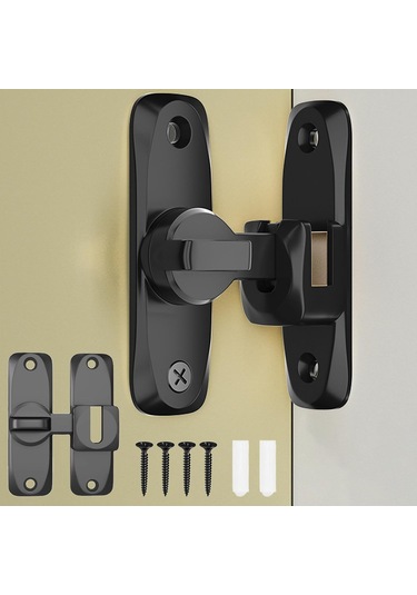 İç Kapı İçin Sürgülü Kapı Kilidi, Hırsızlığa Karşı Kilit 90/180 Derece