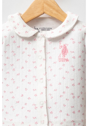 U.s. Polo Assn. Kız Bebek Pembe Pijama Takım 50322896-vr041 Pembe