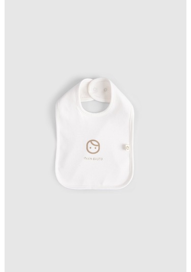 2'li Sıvı Geçirmez Mavi - Ekru Mama Önlüğü Mavi