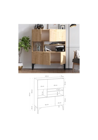 Decormet Krista Konsol Safir Meşe- Dec-20056 Diğer