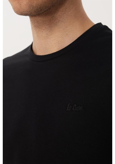 Lee Cooper Twıngo 1 Erkek O Yaka Pike T Shırt Siyah 15874 Siyah