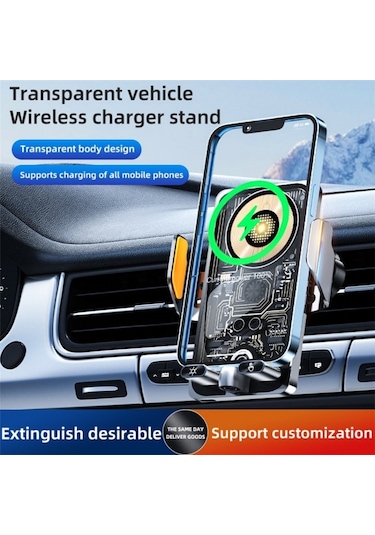 Apera Mt12 Kablosuz Araç İçi Cep Telefonu Tutucu Otomatik İndüksi