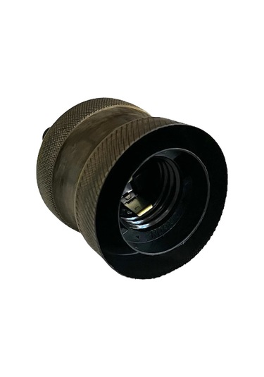 Duy Lalesi Ve E27 Duy Desenli Eskitme Renk Metal 1 Adet Eskitme