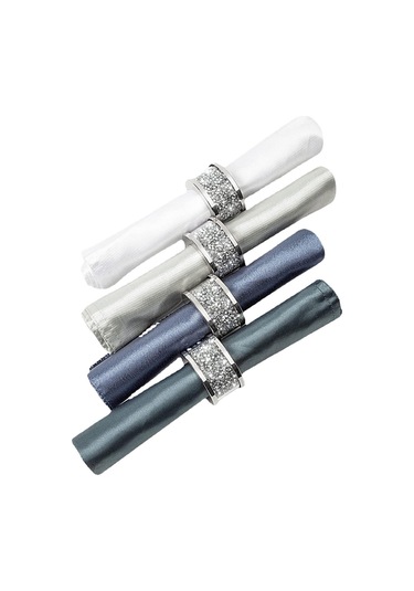 Suntek Festival Masa Dekoru Için Pratik Gümüş Elmas Cam