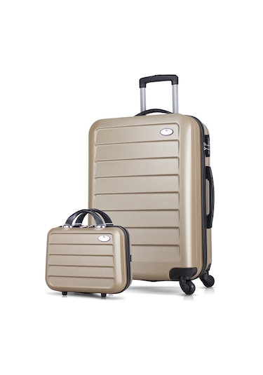 My Valice Ruby Abs 2'Li Valiz Seti (Makyaj + Orta Boy)