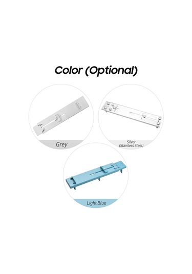 Dianziye Havuz Uçuna Uygulanabilir Gelişirli Bıçak Taşı Tutucu, Kaymaz Ve Paslanmaz, Mutfak Taşını Sabitler, 31-40cm Aralığında Uyumlu, Açık Mavi Açık Mavi