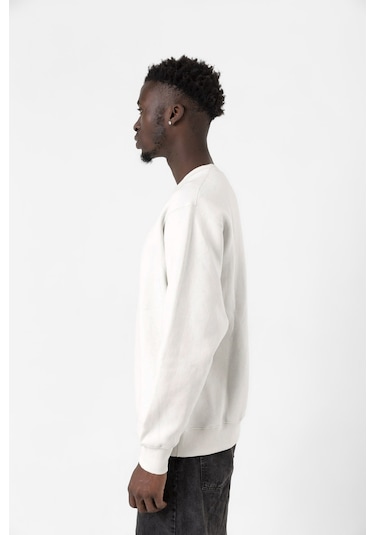 Let The Adventure Begin Beyaz Erkek 2ip Sweatshirt Beyaz