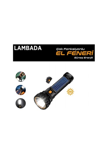 Carub El Feneri Güneş Enerjili Çok Fonksiyonlu Br4456054