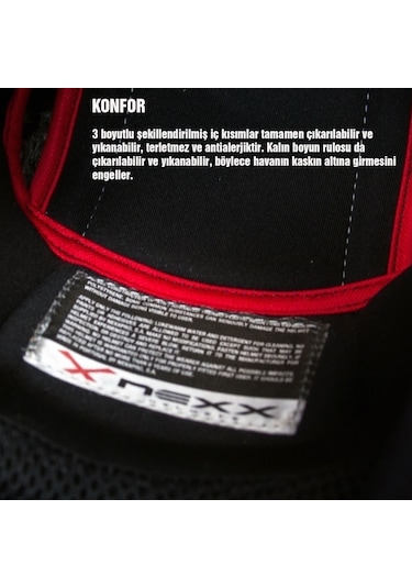 Nexx Y.100 Kapalı Kask Mat Siyah