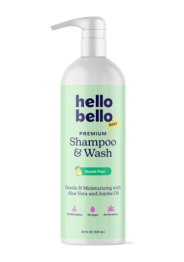 Hello Bello Sweet Pear Bebek Şampuanı ve Vücut Yıkama 591 Ml