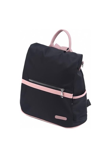 Kadın Sırt Çantası Kız Okul Çantası Hırsızlığa Karşı Büyük Kapasiteli Dayanıklı Seyahat Sırt Çantası Pink Pembe