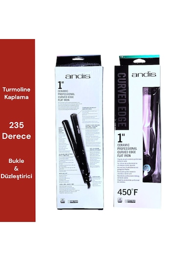 Andis Curved Saç Düzleştiricisi ve Bukle Maşası