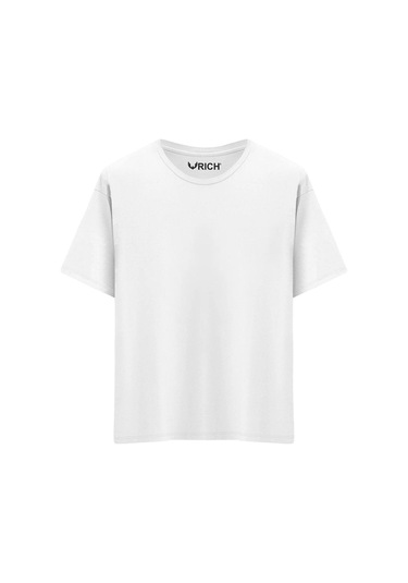 Erkek 2 Li Paket %100 Pamuk Oversize Tişört Basic Bisiklet Yaka Kısa Kollu T-shirt Yeşil