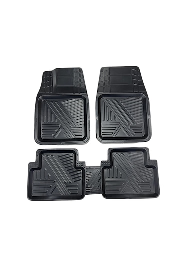 Ford Fiesta 2003-2008 3d Havuzlu Kauçuk Zebra Kapalı Paspas