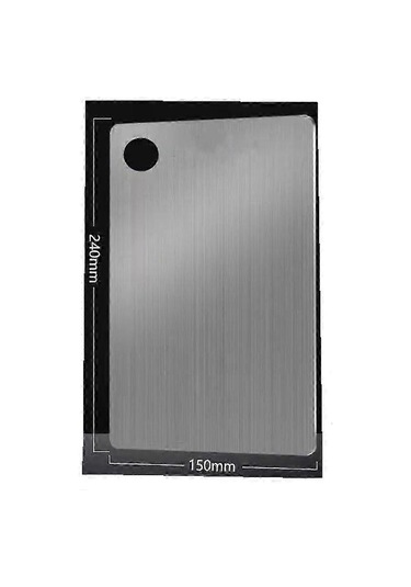 Titanyum Kesme Tahtası Çift Taraflı Titanyum Mutfak Doğrama Tahtası S202412275229 A Diğer