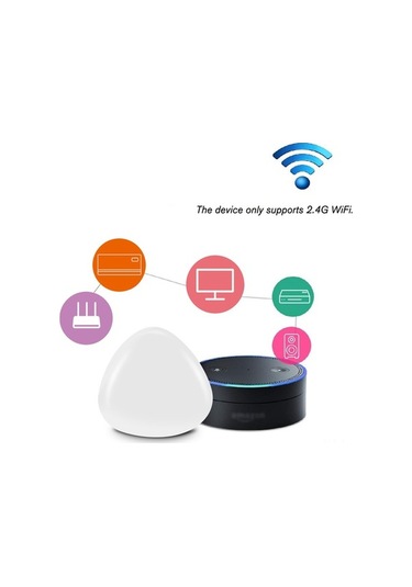 Tongxida Tuya Wifi Akıllı Sesli Ir Kumanda - Ev Aletlerini Uzakdan Kontrol Et, Google Home/alexa Desteği, Beyaz Lq-y08