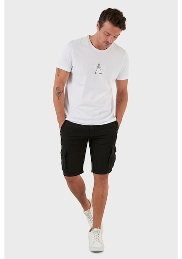 Exxe Erkek Short 630Jurışort Siyah