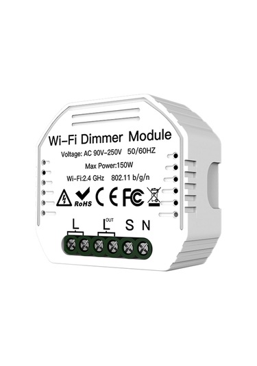 H31818-2 90-250 V Wifi Sönük Modülü Dimmer Anahtarı Akıllı Işık