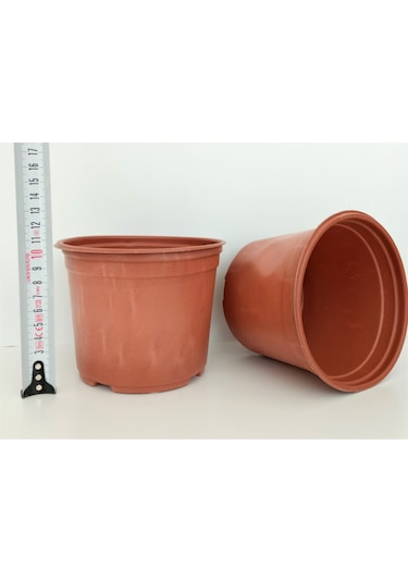 Üretim Saksısı 50 Adet 14X11Cm Vakum Saksı Ucuz Saksı Thermoform (453764961)