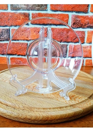 Opytnyj Stekol'nyj Zavod 13 Cm Çay Tabağı Takımı 6 Parça 186854893 Beyaz