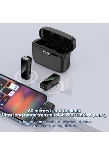 Skycıty Kablosuz Kollar Mikrofonu, Gürültü Azaltma