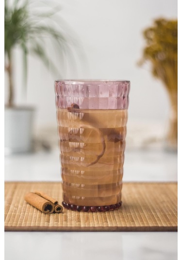 Allegra Mürdüm 6 Lı Bardak Seti 750 Ml Akrilik Malzeme - Cam Değildir Kırılmaya Dayanıklı Mürdüm