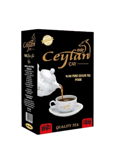 Ceylan Tea İthal Seylan Sri Lanka Ceylon Siyah Yaprak Kaçak Çay  800 G