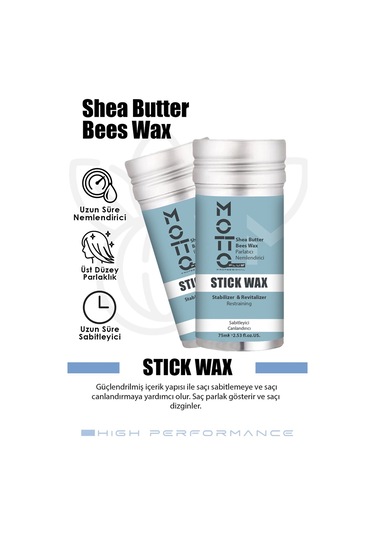 Motto Plus Canlandırıcı Ve Saç Sabitleyici Stick Wax 75 G