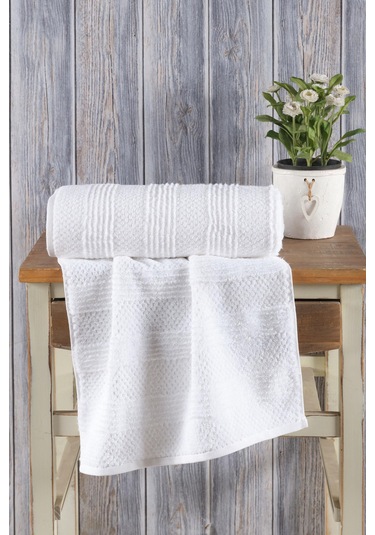 Varol Lavin %100 Premium Cotton El Havlusu 50x90cm Ekru-50x90cm Ekru