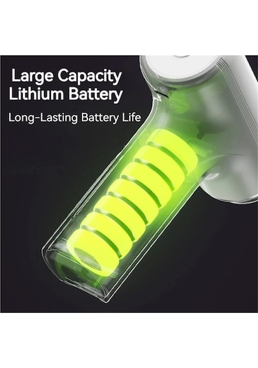 Novahub Kablosuz Şarj Edilebilir Beyaz Yumurta Çırpıcı Usb Beyaz