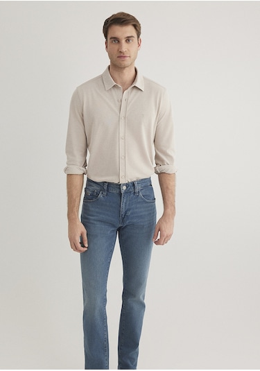 Mavi - Bej Gömlek 0210294-70145 Gri