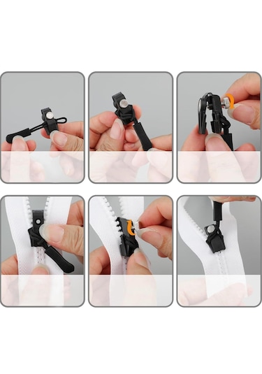 Homyl 12x Fermuar Tamir Takımı, Çekmecesi Yedek Bagaj