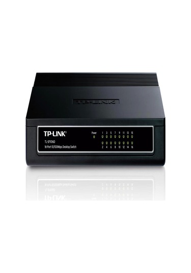 Tp-lınk Tl-sf1016d 16 Port 10/100 Plastik Kasa Swıtch