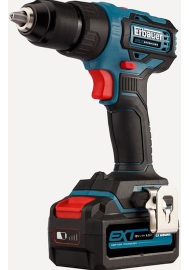 Erbauer EDD18-Li-2 18V 4Ah Tek Akülü Darbesiz Vidalama