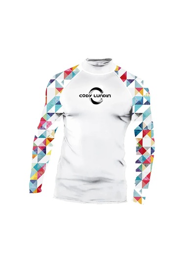 Prosperlink Erkek Uv Koruma Sörf Tişörtü - Plaj Ve Dalış İçin Sıkıştırma Mayoerkek Çocuk Fildişi