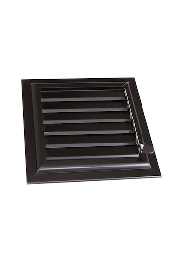Winlüx Alüminyum Banyo Menfezi Mat Siyah