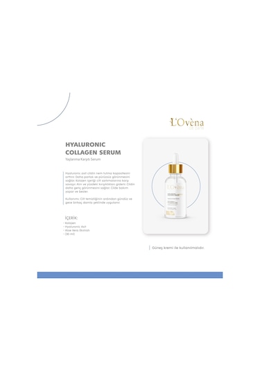 Lovena De Paris Hyaluronic & Collagen Serum 30 ML