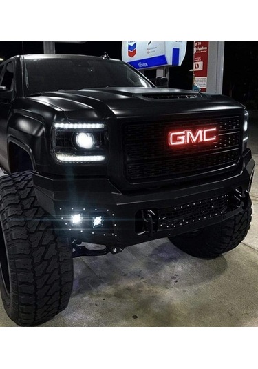 Gmc 3m 3d Krom Abs Bagaj Logo Arma