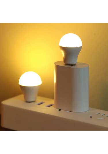 Willowhaven 10 Adet Taşınabilir Mini Usb Gece Lambası, Yatak Odası Aydınlatma, Sıcak Işık Sıcak Işık