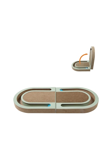 Sones Pet Eğlenceli Kediler Tırma Tahtası Kediler Pençe Sürtünme Oyuncaklar Topla Katlanabilir