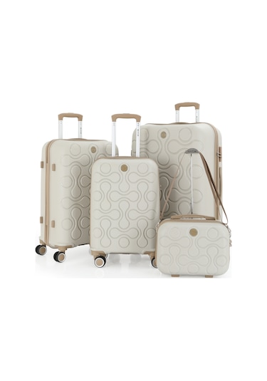 Mçs Polipropilen 4lü Valiz Seti V376 S23sy1000054-set 00421 Çok Renkli